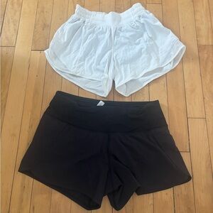 Lululemon Athletic Shorts 2 pair size 4